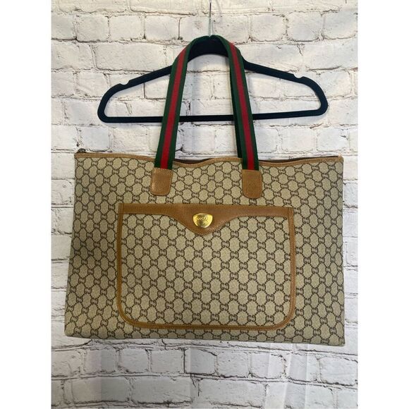 Gucci supreme canvas plus large tote - Picture 1 of 16